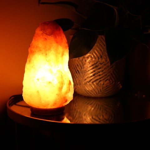 3 – 4 Kg Natural Himalayan Crystal Salt Lamp (Crafted)
