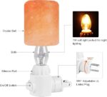 Syntus Himalayan Salt Lamp – Natural Pink Salt Rock Lamp for Home Décor and Wellness