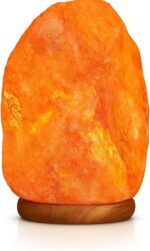 Himalayan Salt Lamp with Dimmer Cord – Handcrafted Crystal Lamp